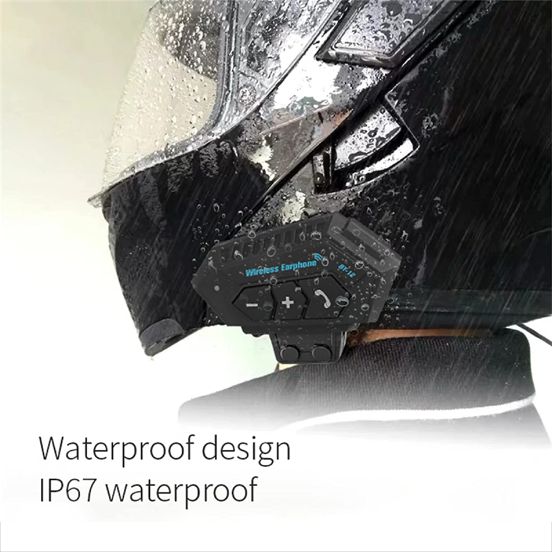 Miniatura 3 de Intercomunicador De Casco Bt12 Auricular